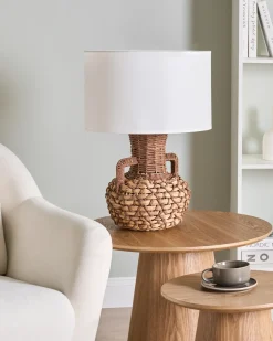 Bordlampe RENARD papirreb Naturlig