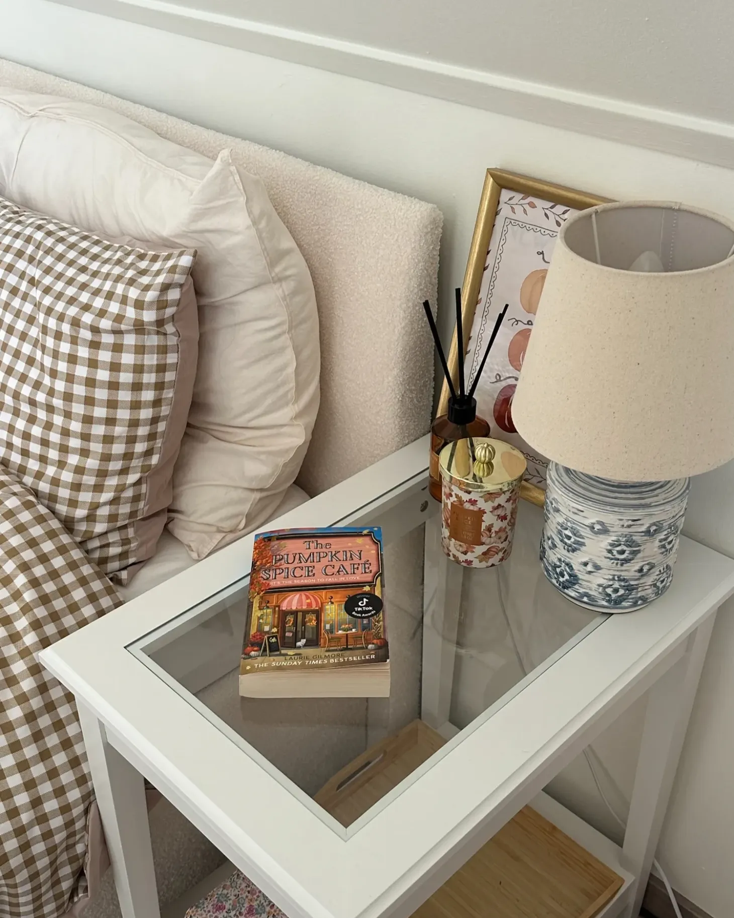 Bordlampe ROSANNA Keramik Beige