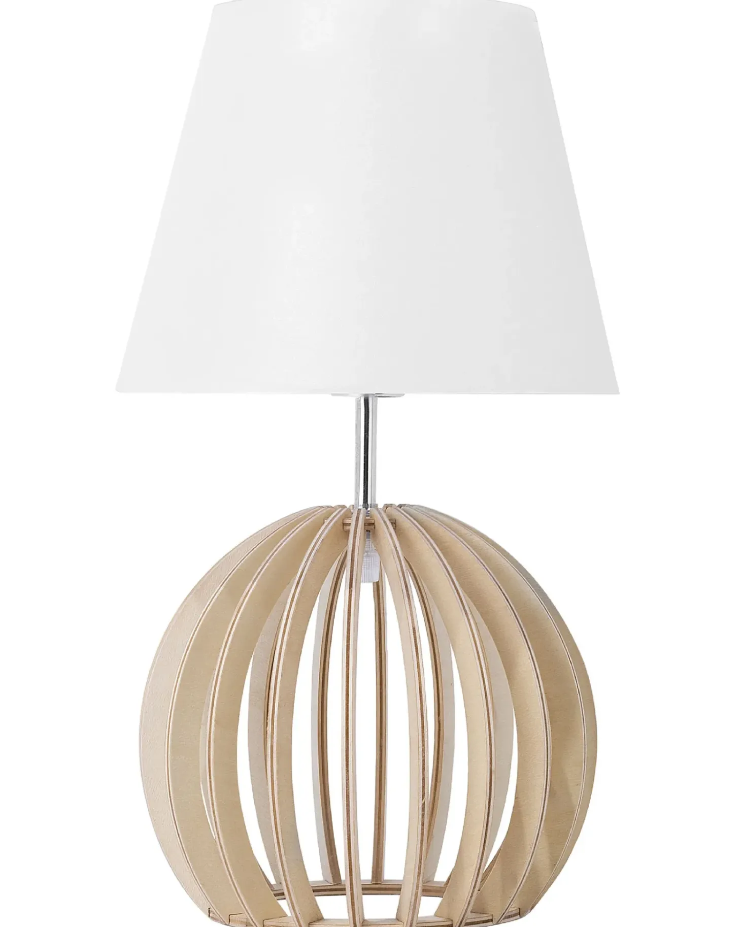 Bordlampe SAMO Brun/hvid