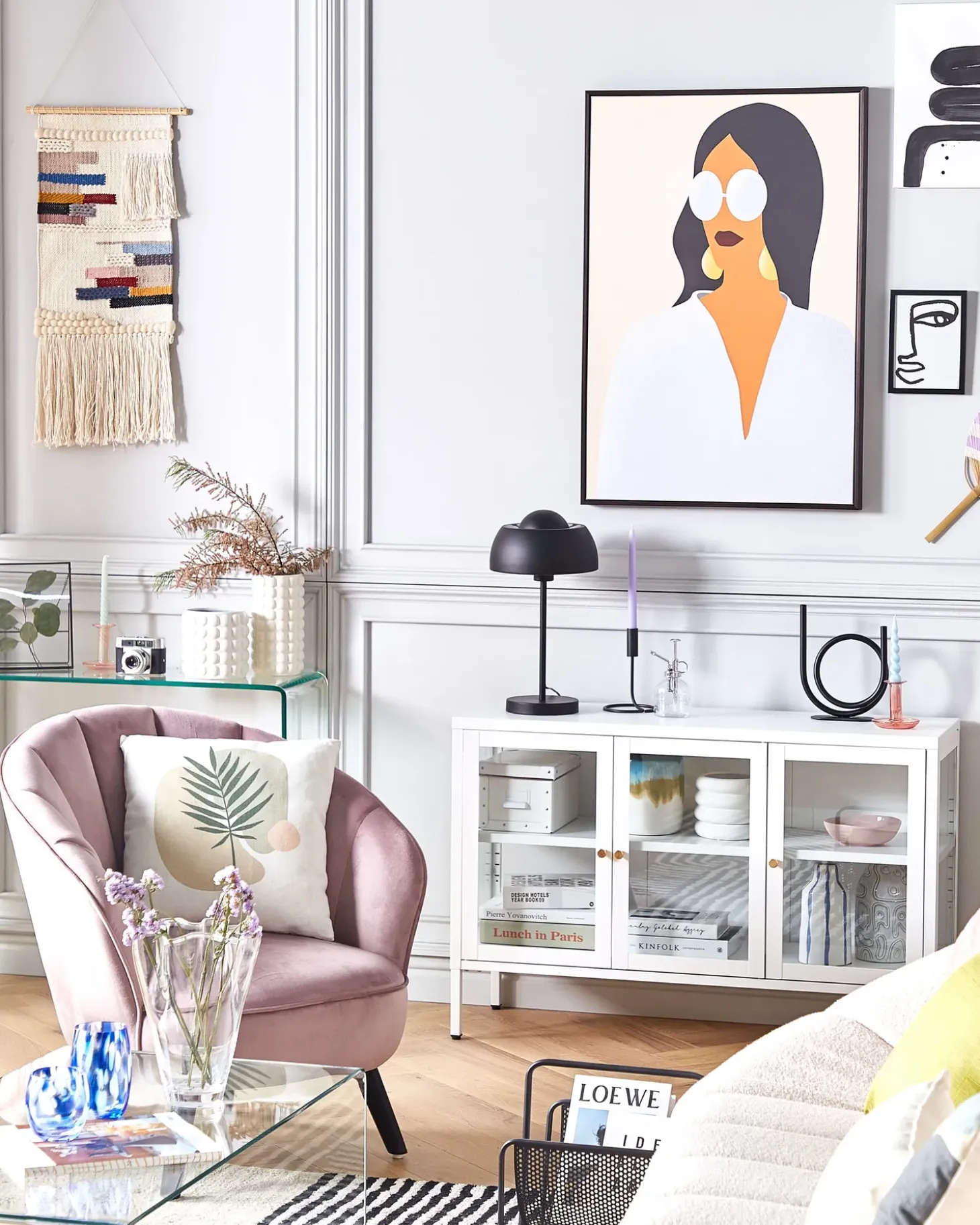 Bordlampe SENETTE Metal Sort