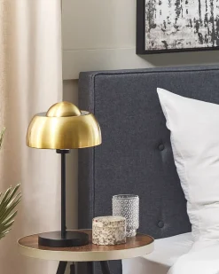 Bordlampe SENETTE Metal Sort/guld