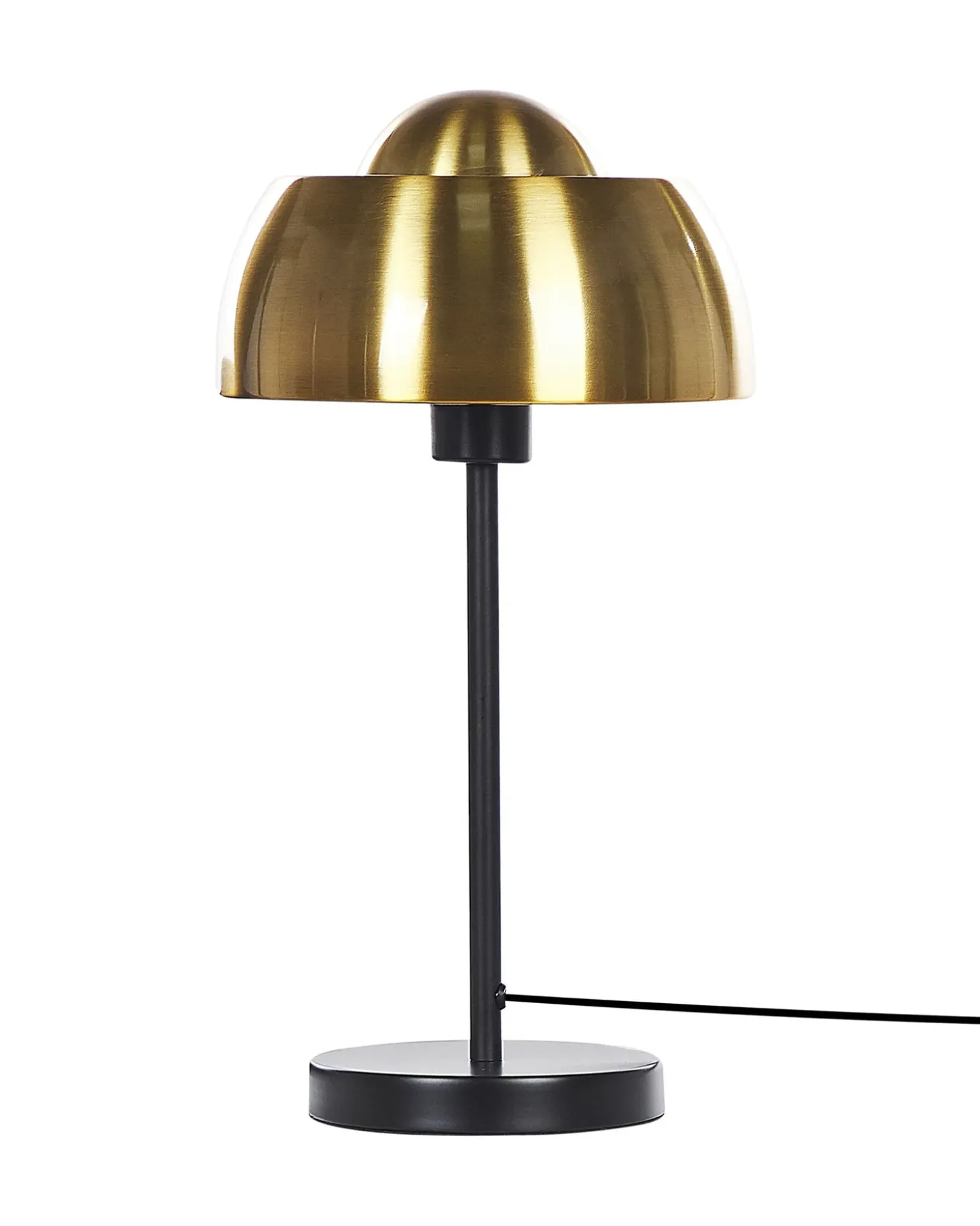 Bordlampe SENETTE Metal Sort/guld