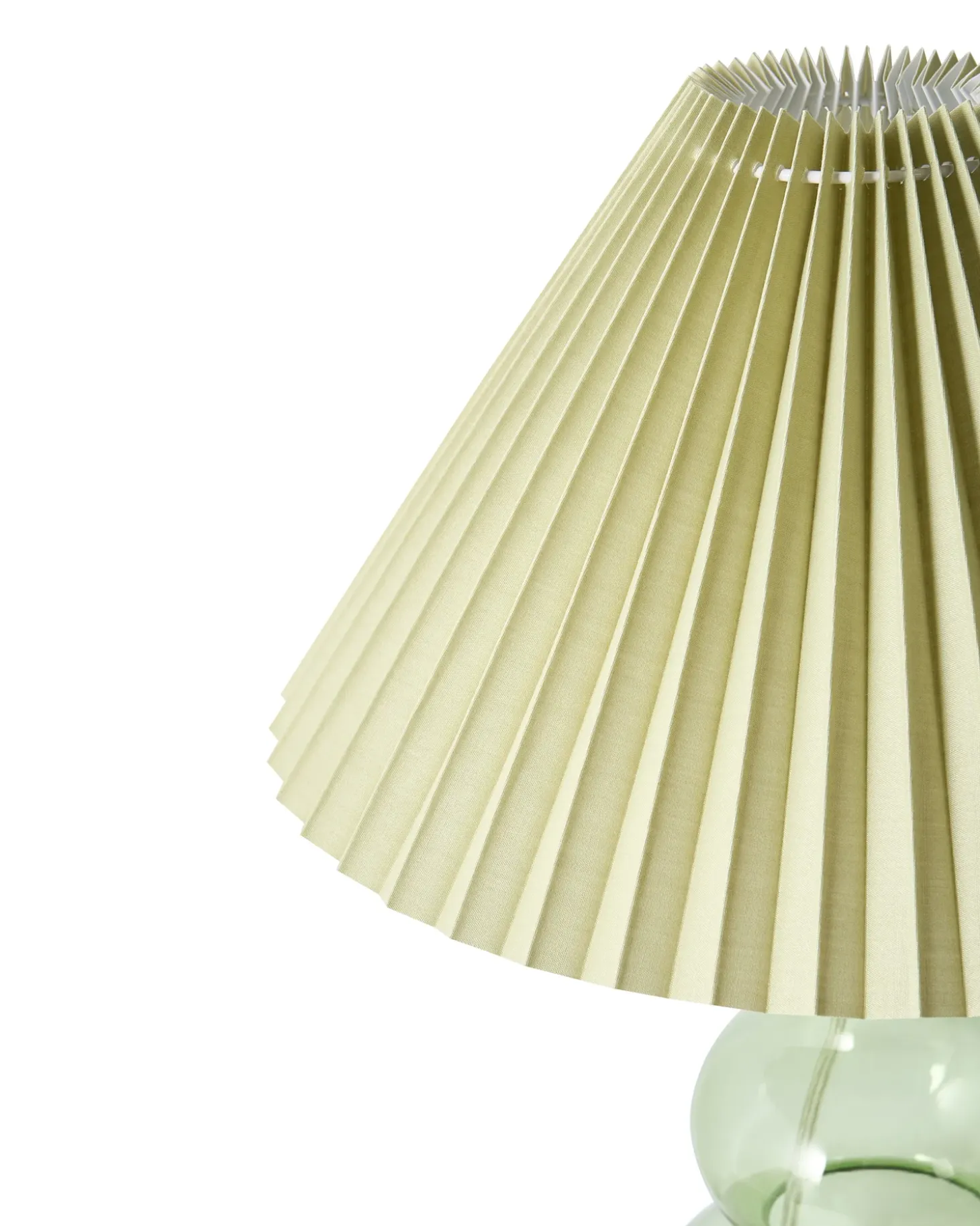 Bordlampe SENGWA Glas Grøn