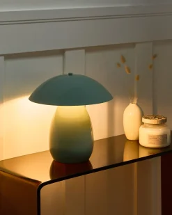 Bordlampe SIGI Metal Lysegrøn