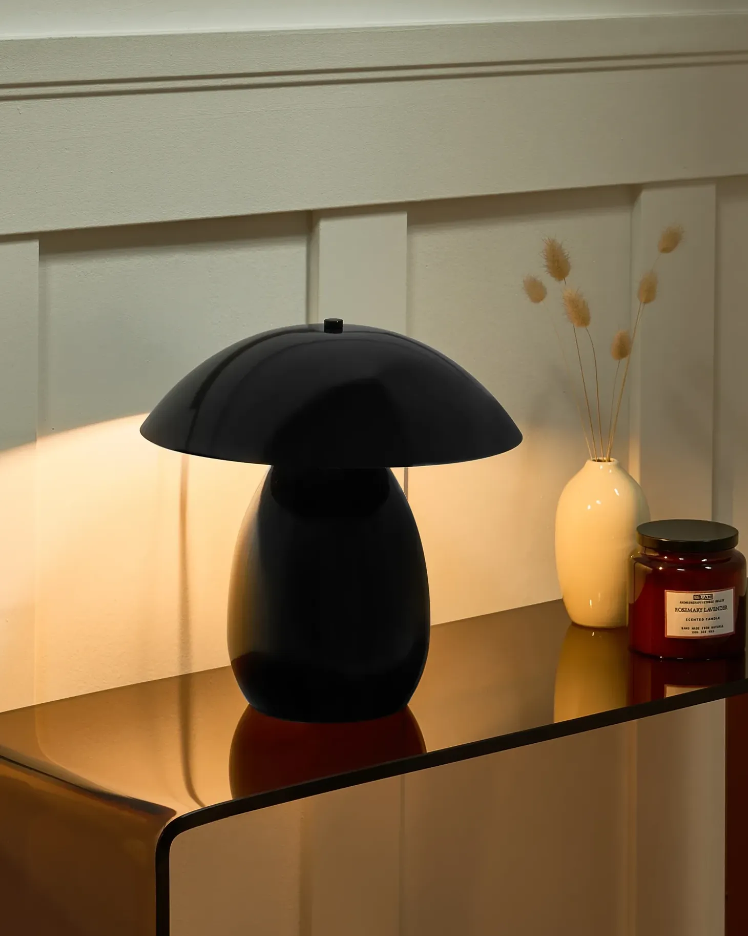 Bordlampe SIGI Metal Sort