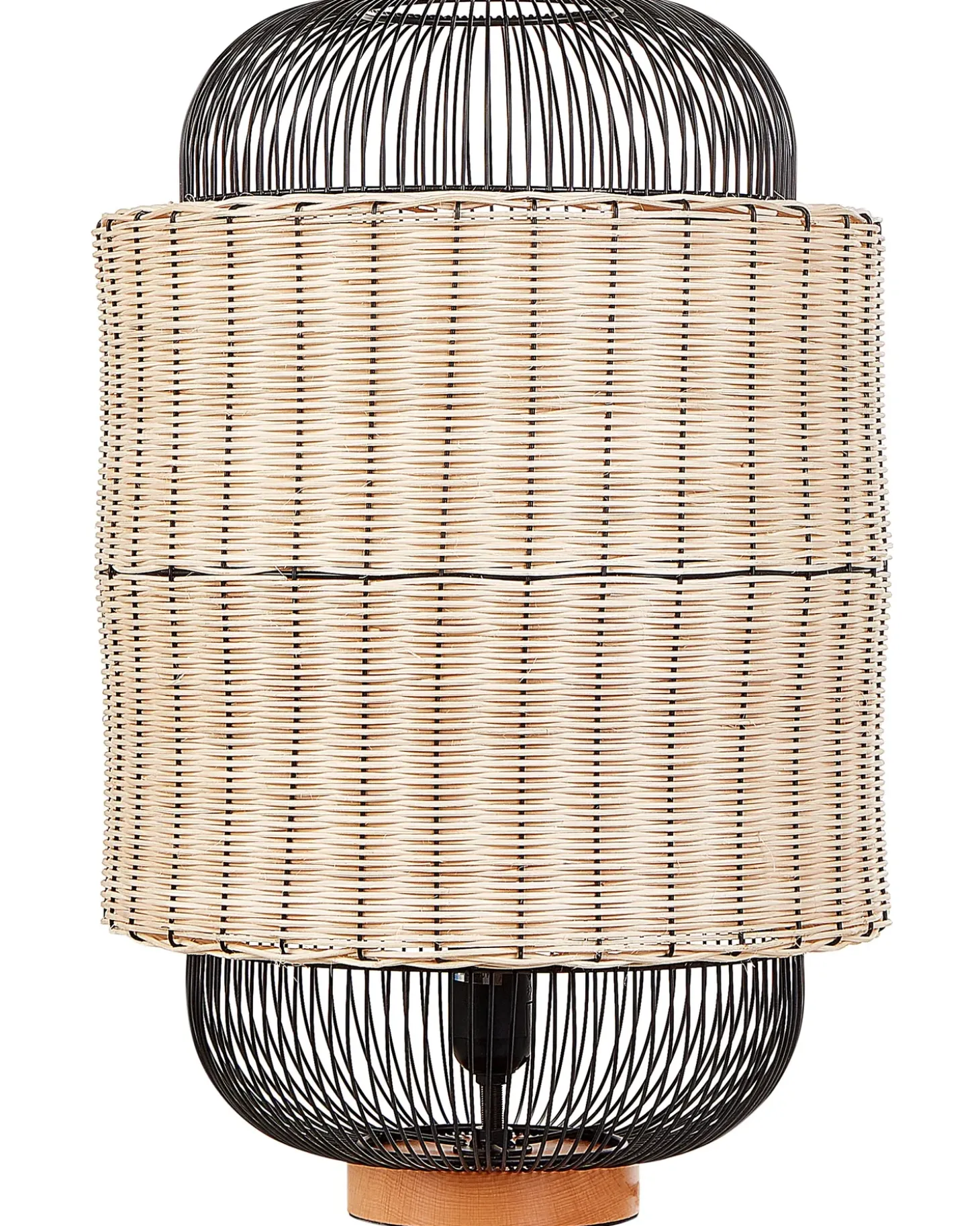 Bordlampe TANGANYIKA Rattan Naturlig