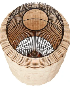 Bordlampe TANGANYIKA Rattan Naturlig