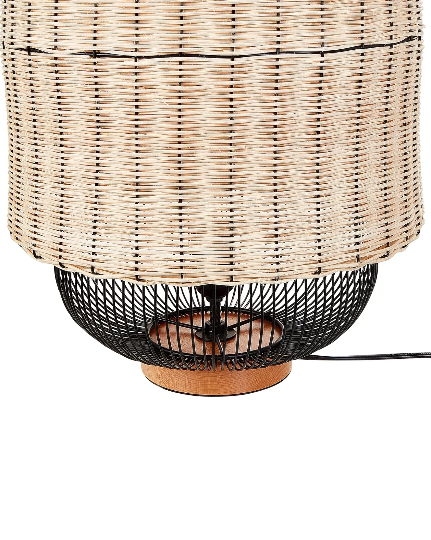 Bordlampe TANGANYIKA Rattan Naturlig