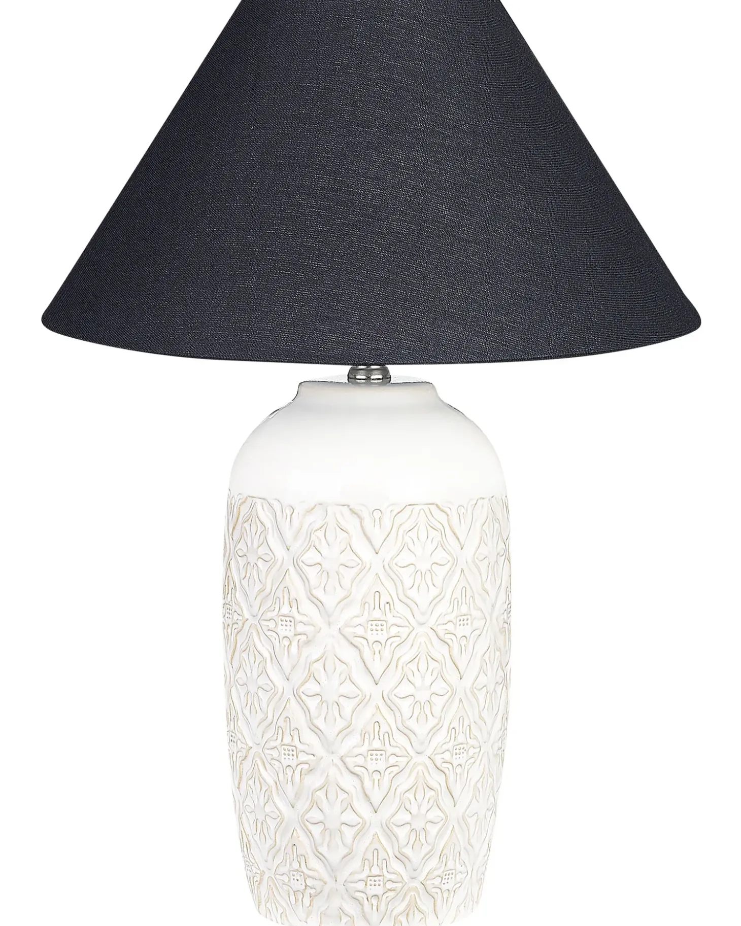 Bordlampe TELIRE Keramik Beige