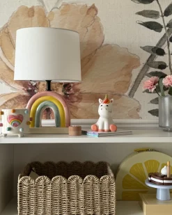 Bordlampe TITNA Keramik Multifarvet