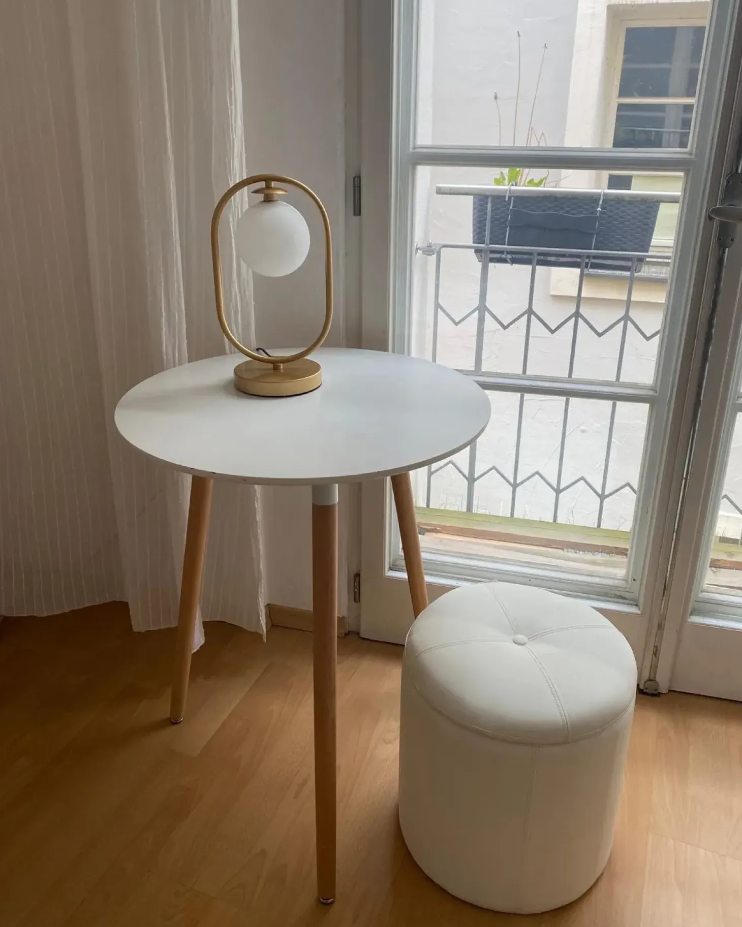 Bordlampe YANKEE Metal Guld