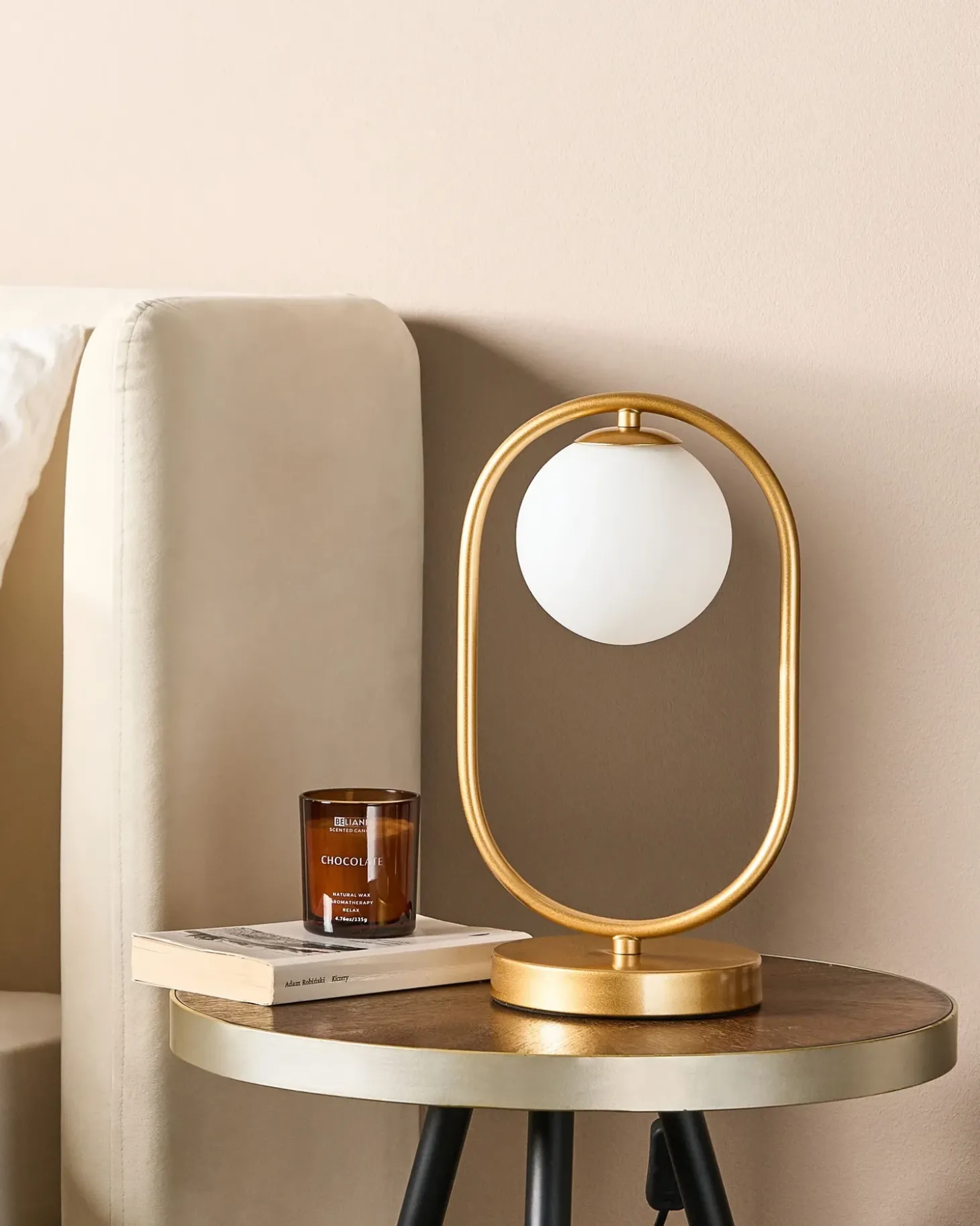 Bordlampe YANKEE Metal Guld