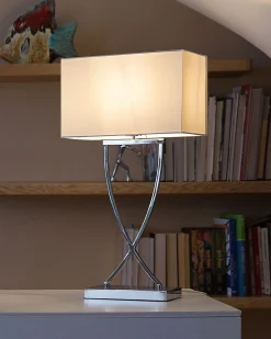 Bordlampe YASUNI Metal Hvid