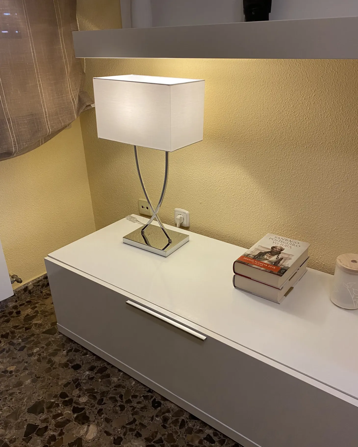 Bordlampe YASUNI Metal Hvid