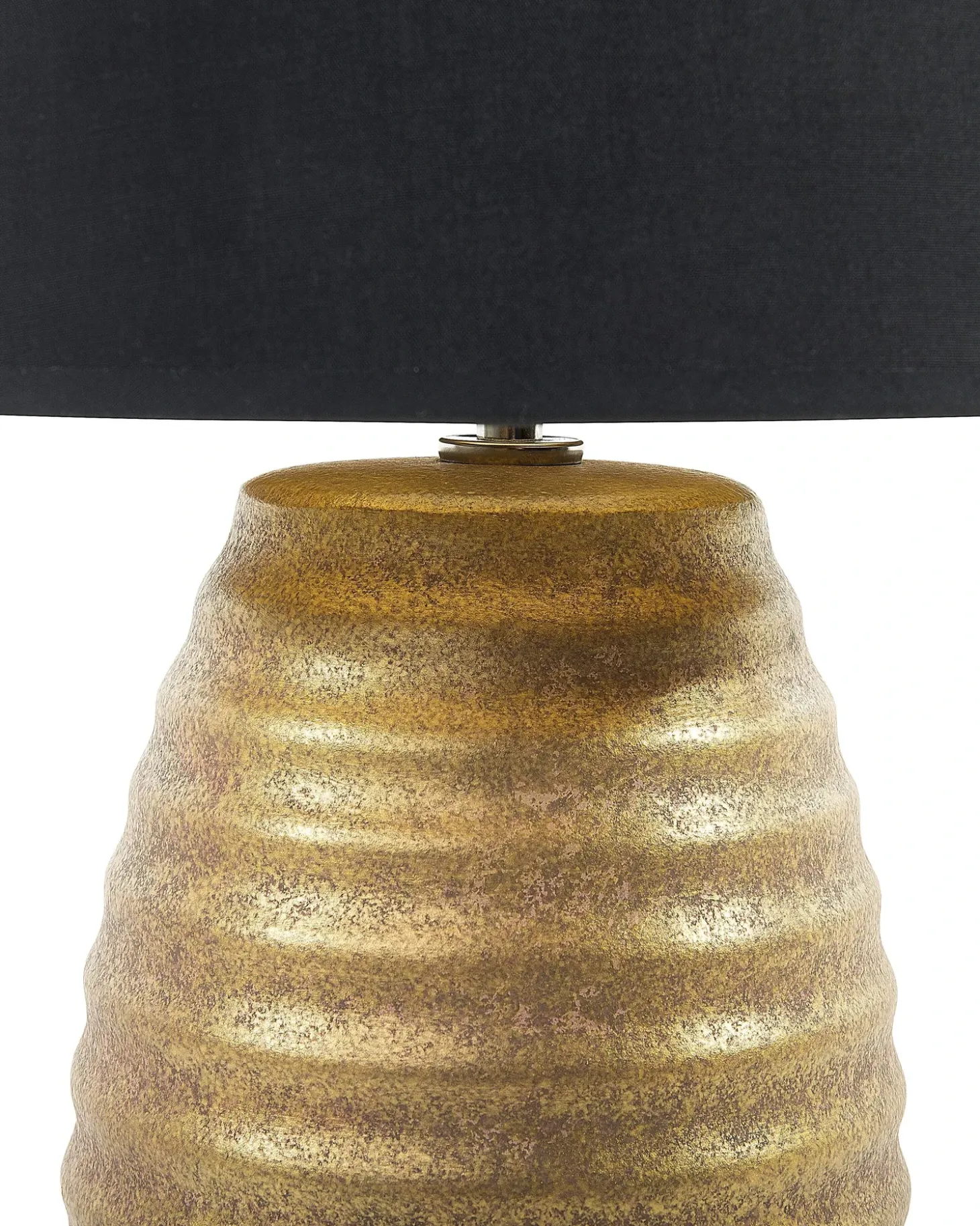 Bordlampe EBRO Porcelæn Guld