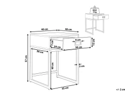 Bord LARGO Sort