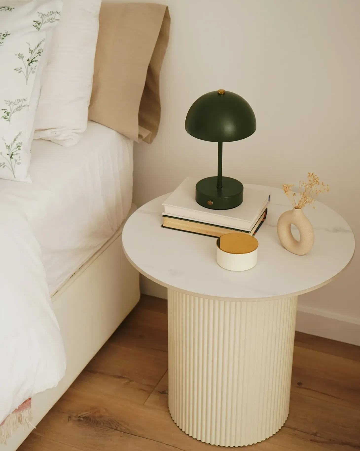 Bord LEONA Keramik Lys Beige