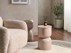 Bord LETTA Metal Lys Beige