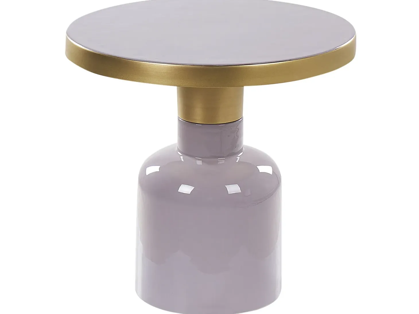 Bord LOMITA Metal Lilla