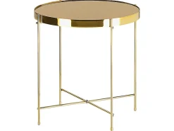 Bord LUCEA Hærdet glas Guld