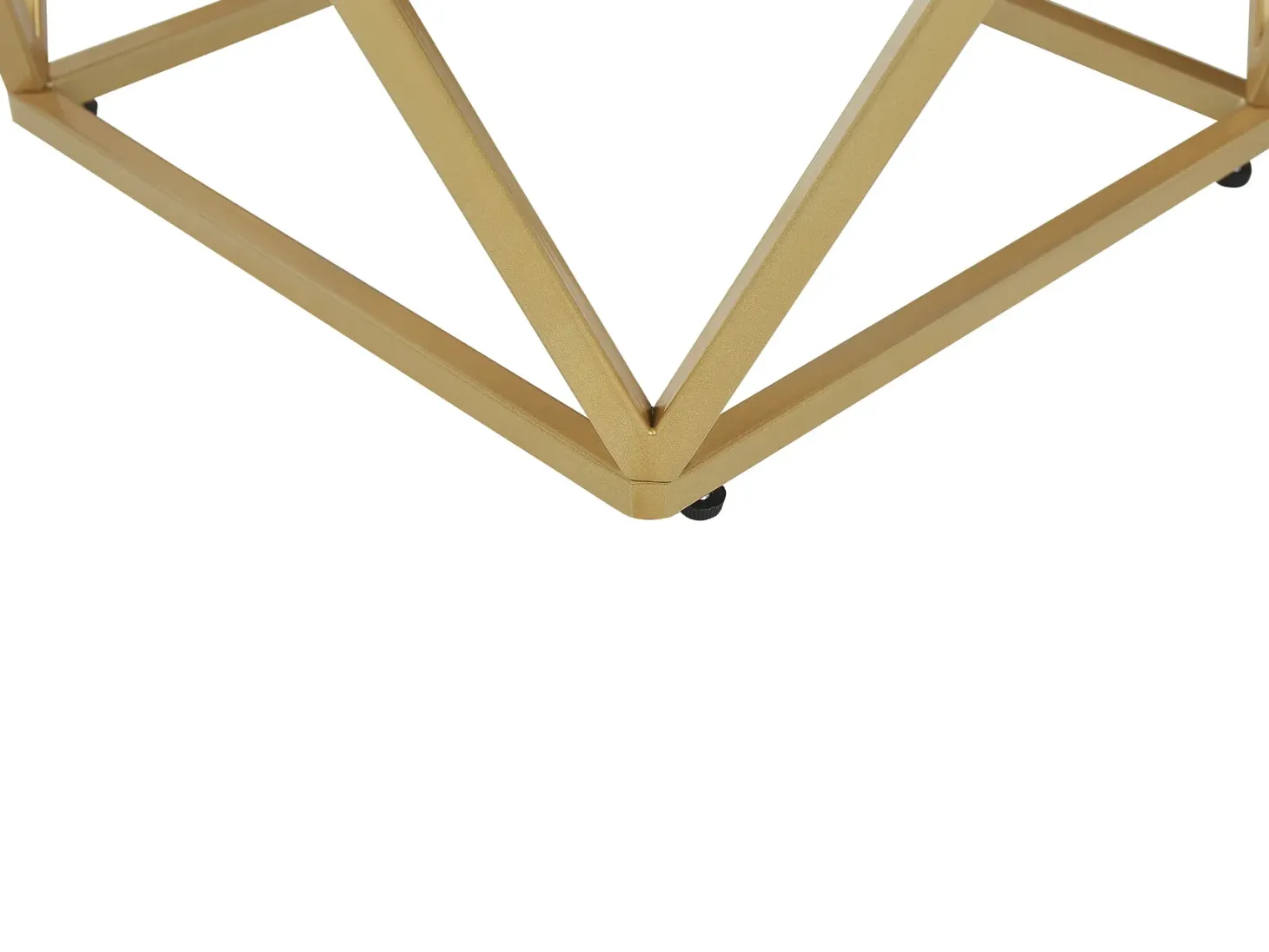 Bord MALIBU Sort/guld