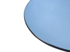 Bord MINTO Hærdet glas Blå med hjul