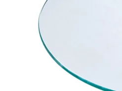 Bord MINTO Hærdet glas Transparent med hjul
