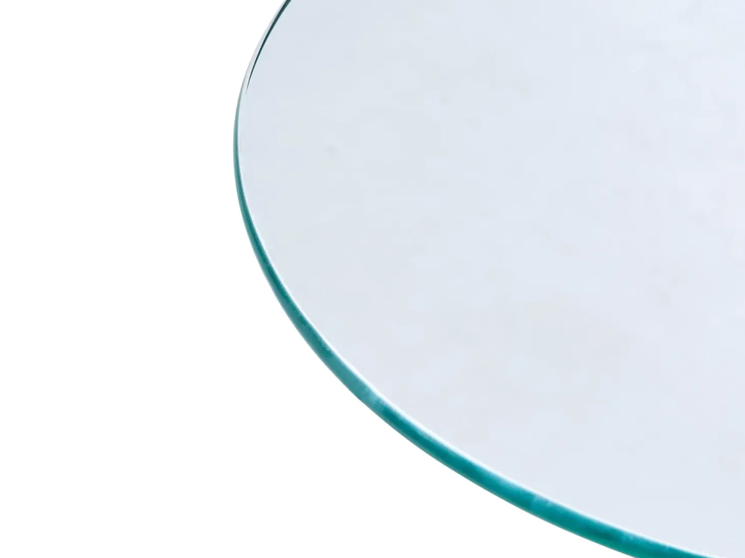 Bord MINTO Hærdet glas Transparent med hjul