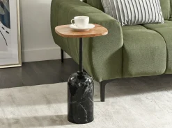 Bord OASIS Metal Brun/sort