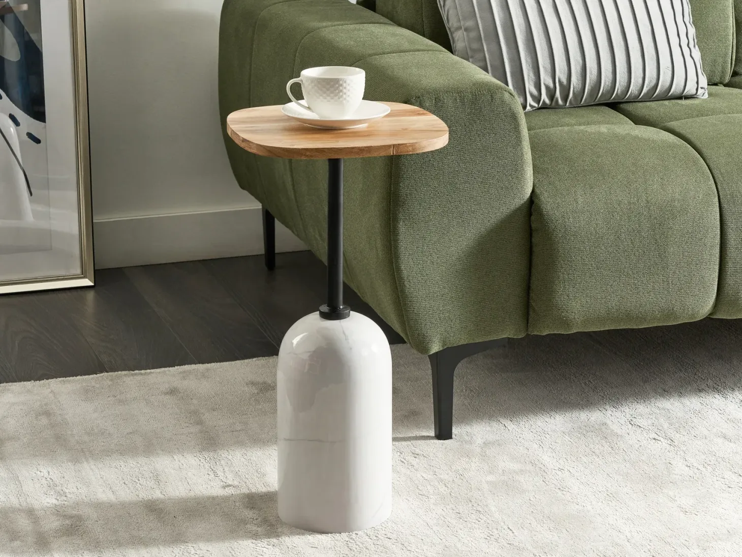 Bord OASIS Metal Hvid