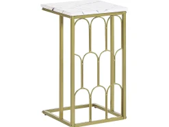 Bord PANDALE Hvid marmor