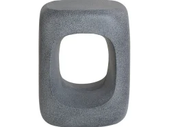 Bord PELMO 33 cm 33 cm Marmor effekt Grå