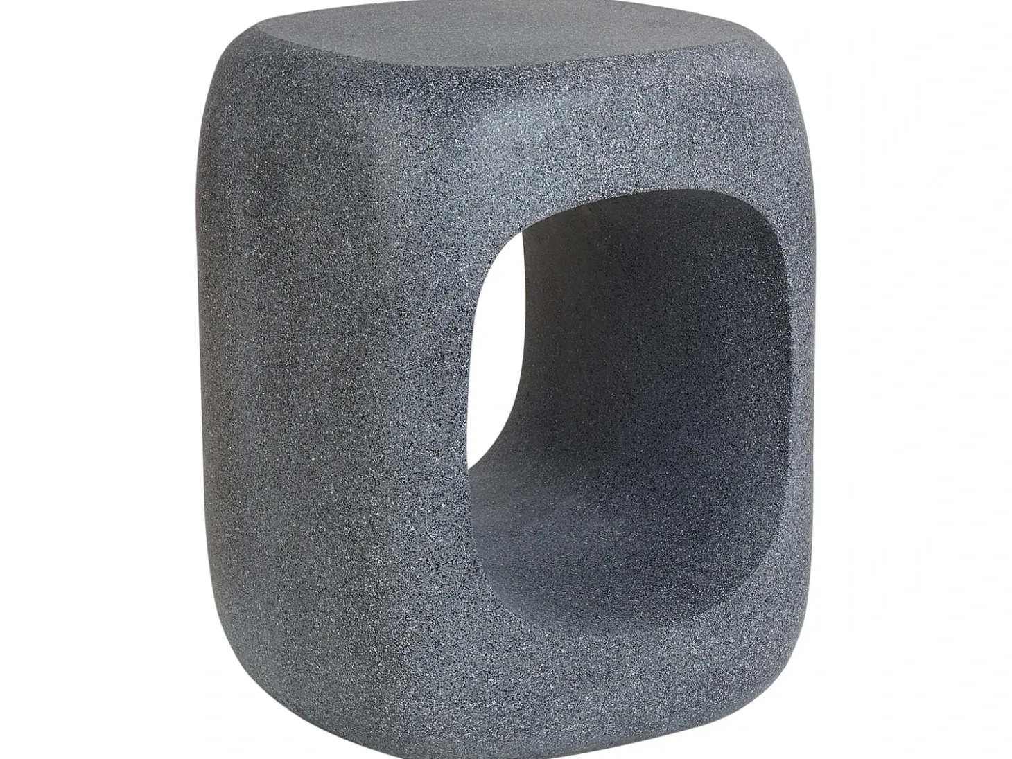 Bord PELMO 33 cm 33 cm Marmor effekt Grå