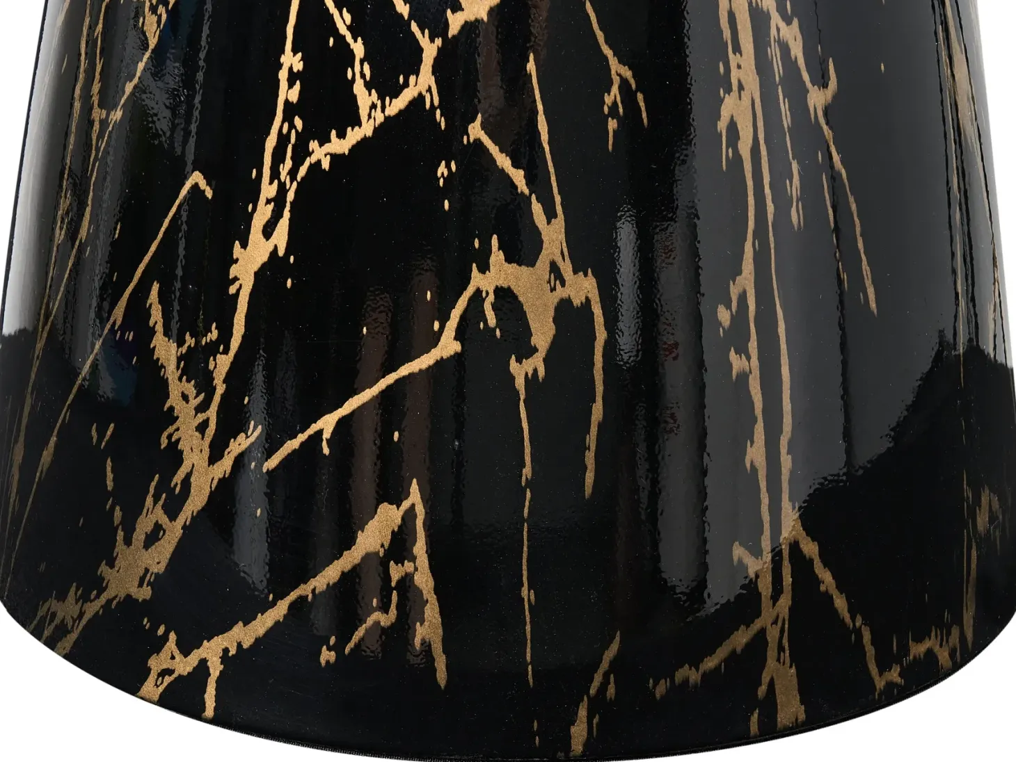 Bord STORM Metal Marmor/guld