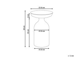 Bord TENJO Metal Lysegrøn