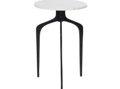 Bord TIHOI Marmor Sort/hvid