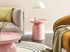 Bord TORRENS Metal Pastellrosa