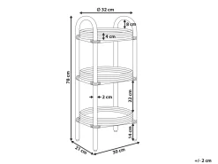 Bord TROOLIE Rattan Naturlig