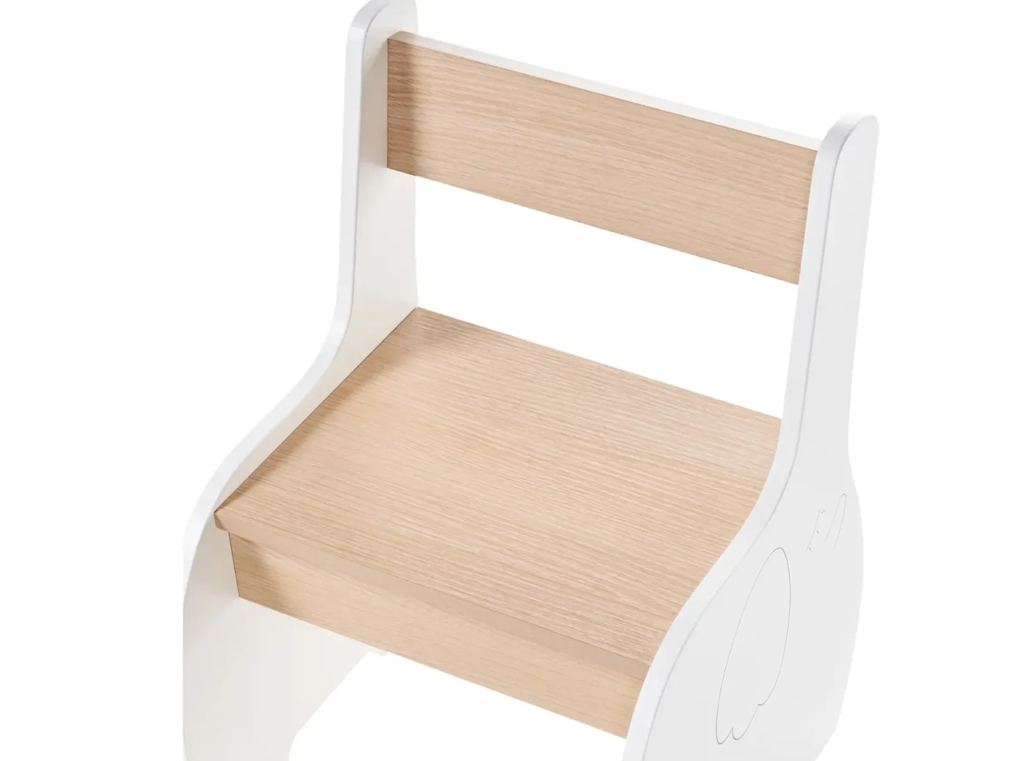 Børnebord med stole LOYD Hvid