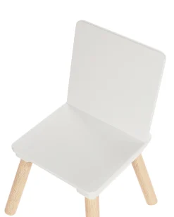 Børnebord med stole WRINGLEY Hvid