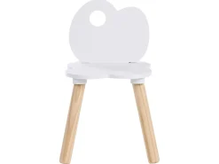 Børnebord og stole sæt CLOUDY Hvid