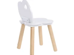 Børnebord og stole sæt CLOUDY Hvid