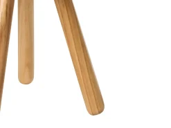 Børnebord og stole sæt KEMPSEY Lysebrun Montessori med opbevaring