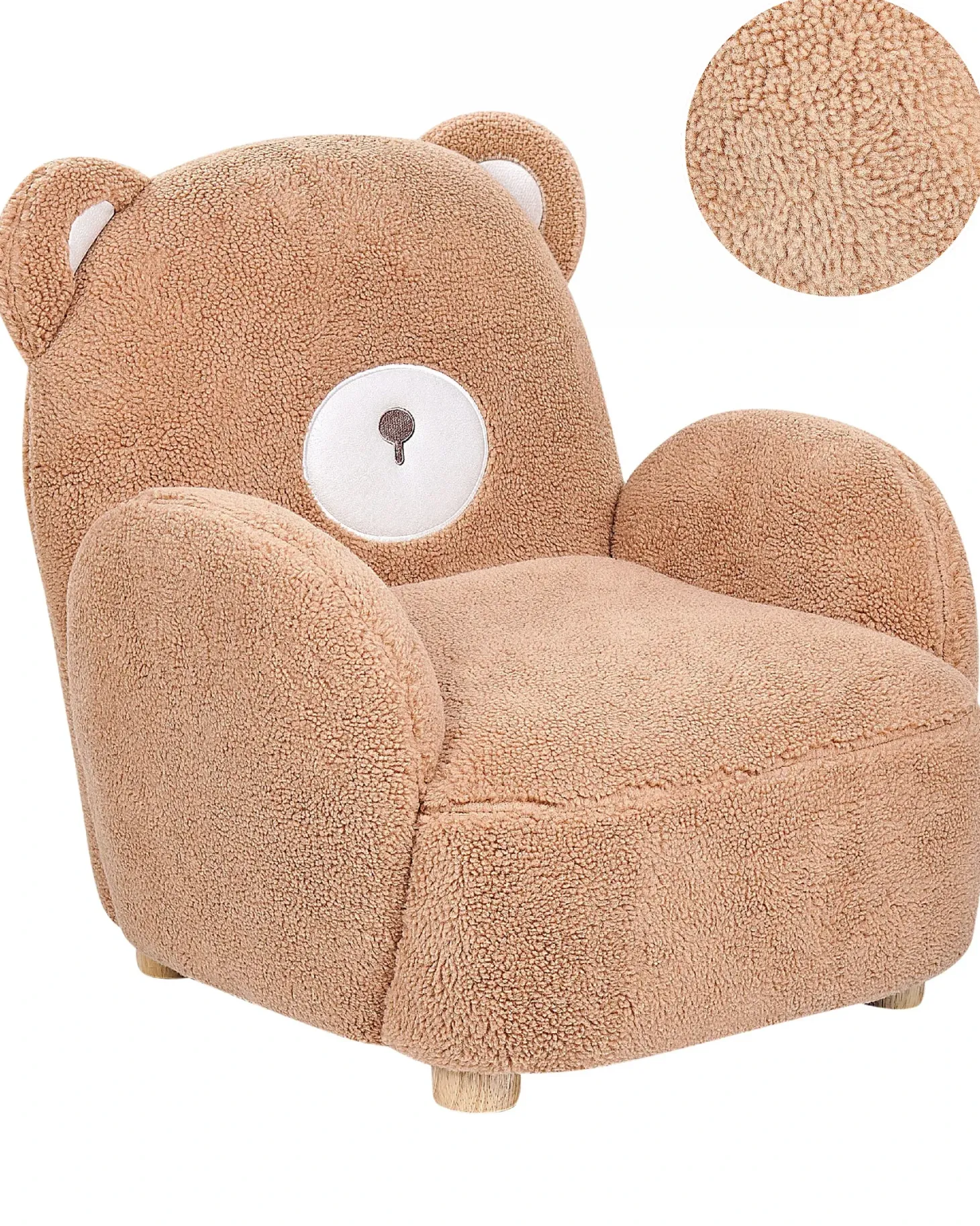 Børnelænestol Bamse BOO Boucle Brun