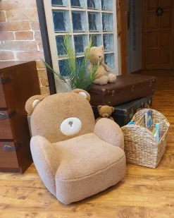 Børnelænestol Bamse BOO Boucle Brun