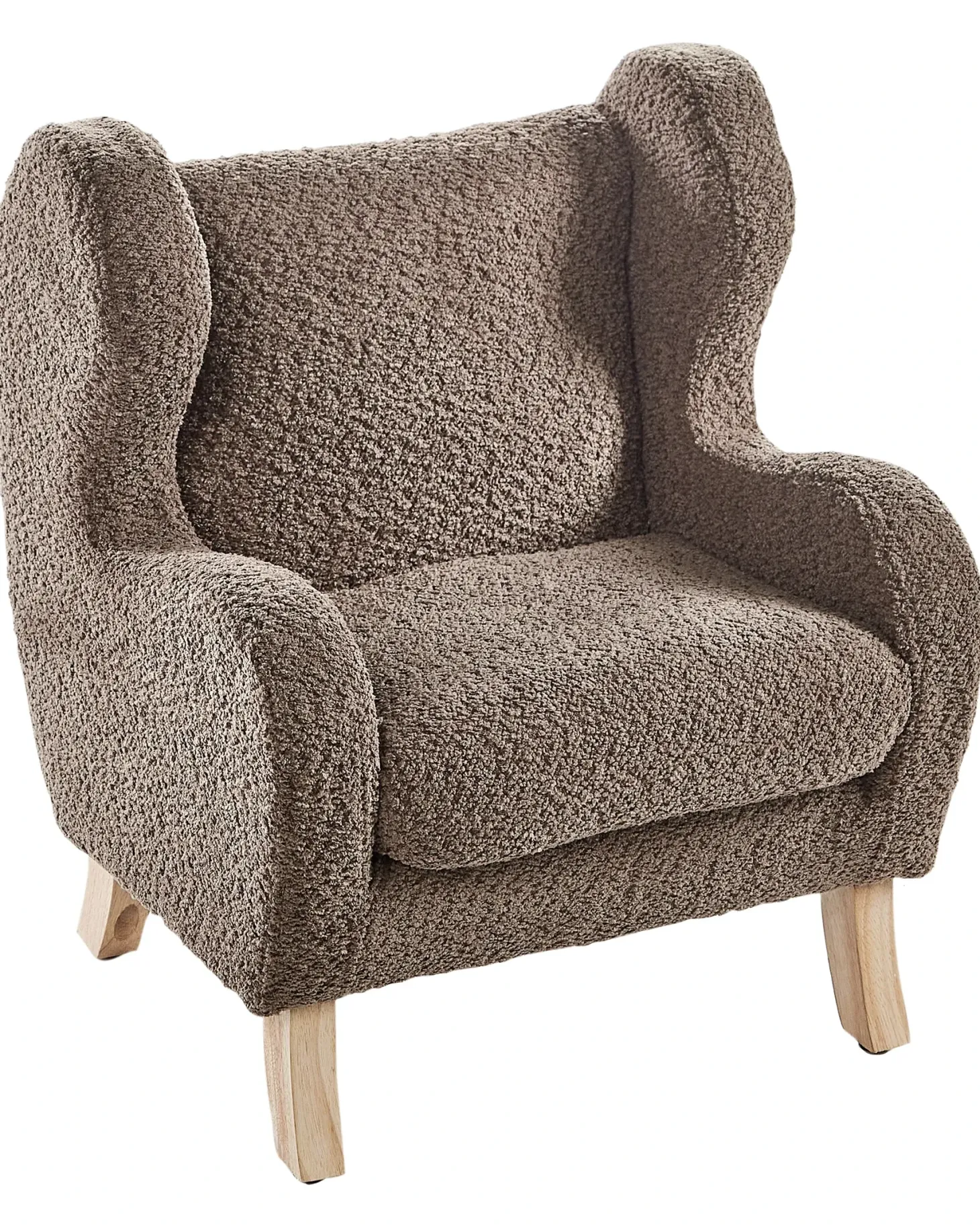 Børnelænestol FARUM Boucle Brun