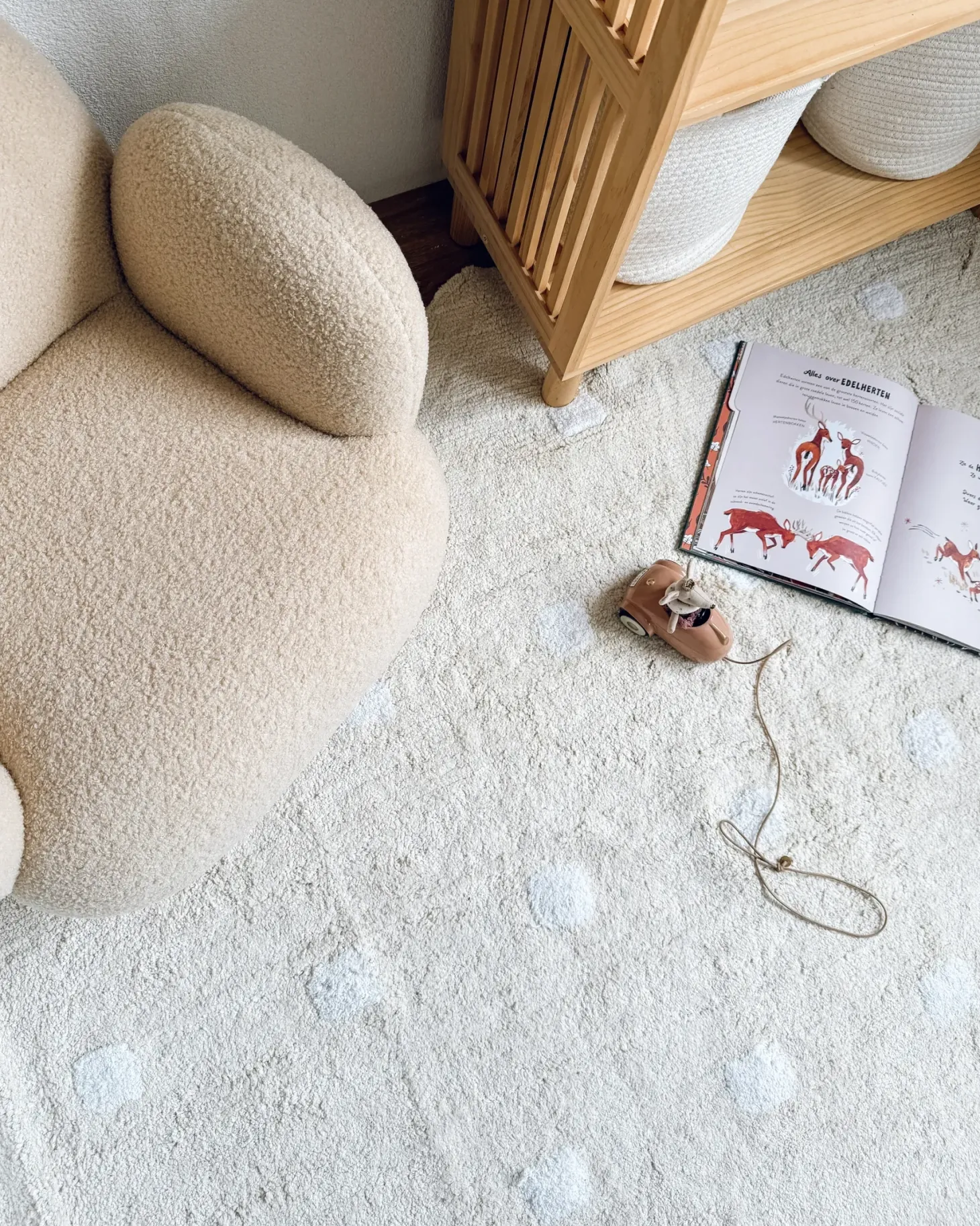 Børnelænestol HEM Boucle Beige