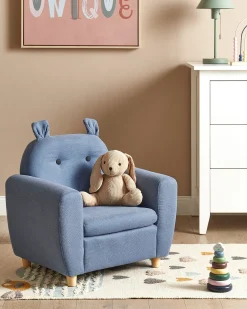 Børnelænestol Hippo MARIBO Blå