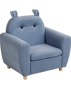 Børnelænestol Hippo MARIBO Blå