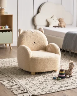 Børnelænestol Kat ZOAR Boucle Beige
